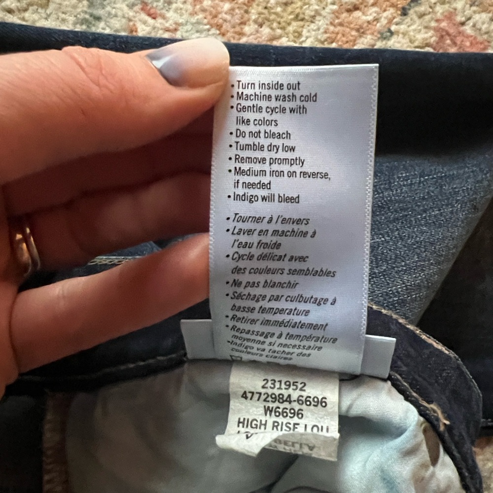 Madewell Slouchy Boyjean 29 High Rise Straight Leg Light Wash - Picture 9 of 10